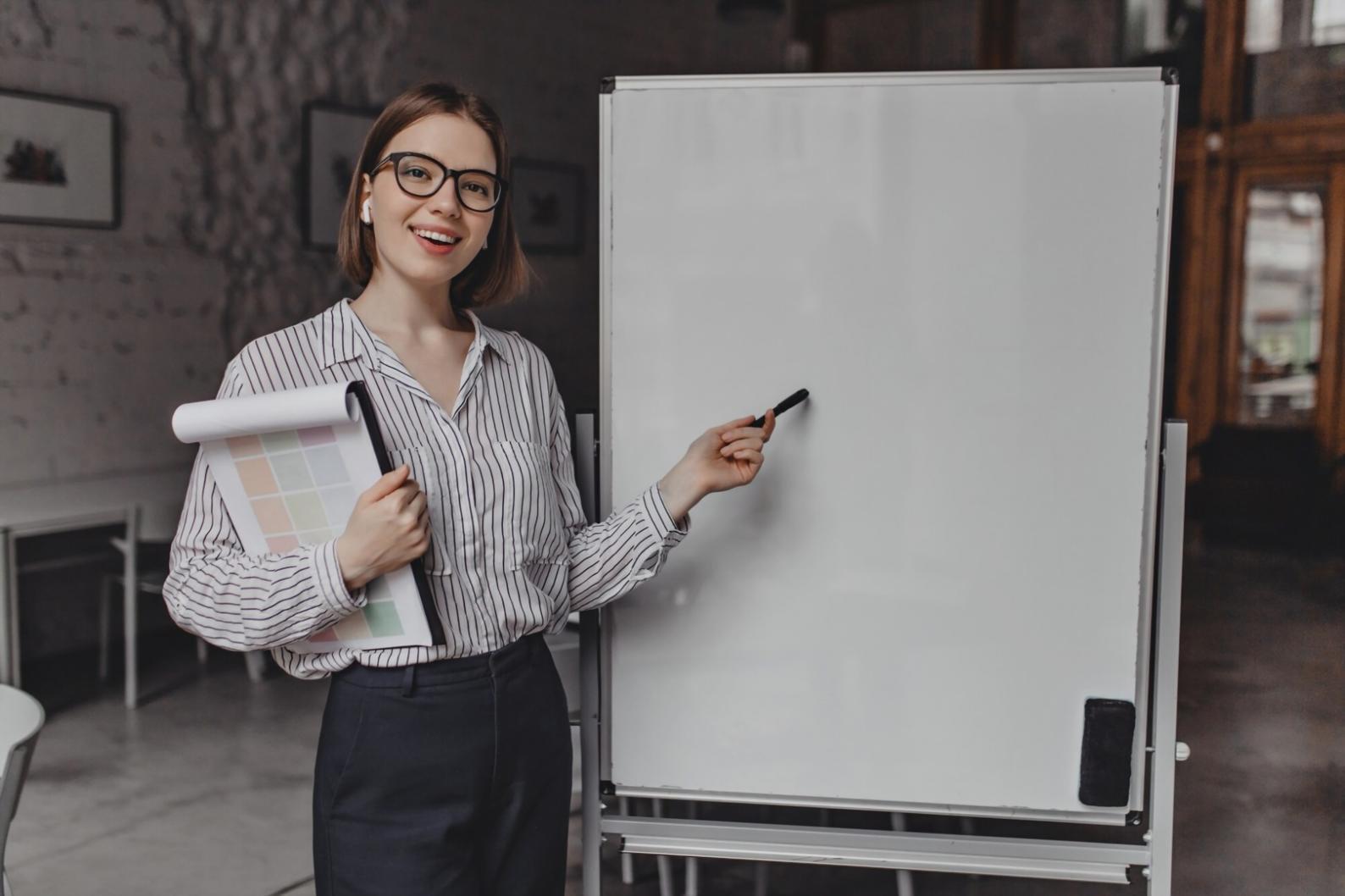 Análisis de datos financieros en sesión formativa